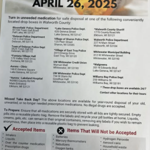 National Drug Takeback Day